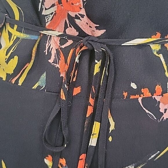 LEITH Floral High Low Wrap Dress Size XS - Picture 7 of 7